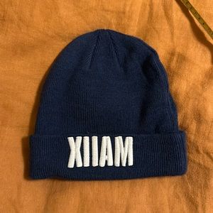 XIIAM navy beanie